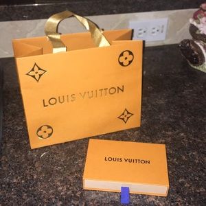 Authentic Louis Vuitton Box and Bag